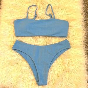 Baby blue bikini